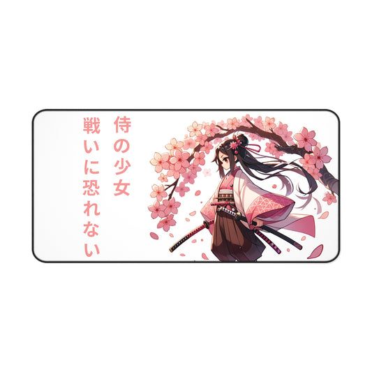 Japanese-Anime-Samurai-Girl-Desk-Mat