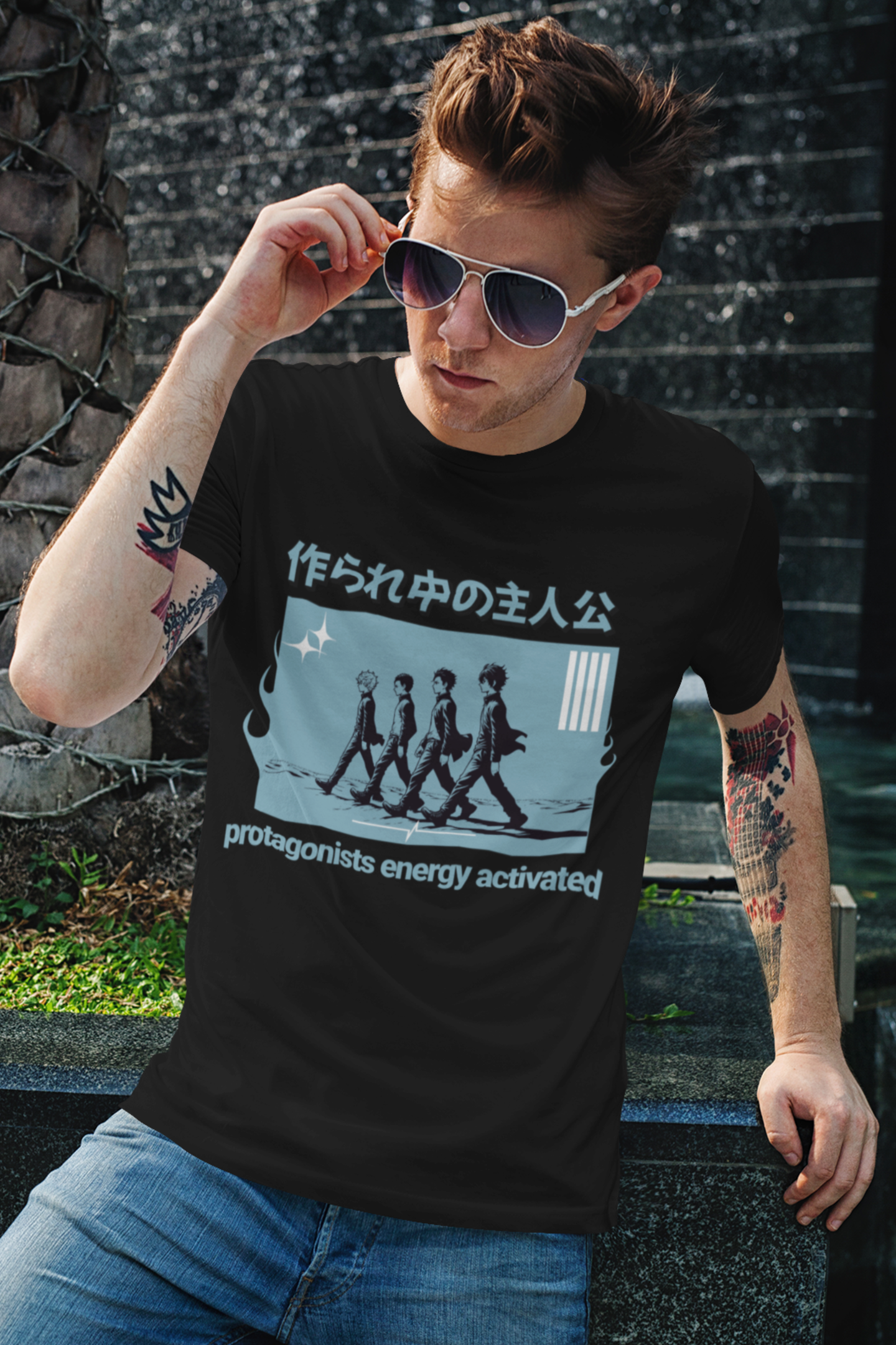 anime-shonen-men-tee-black