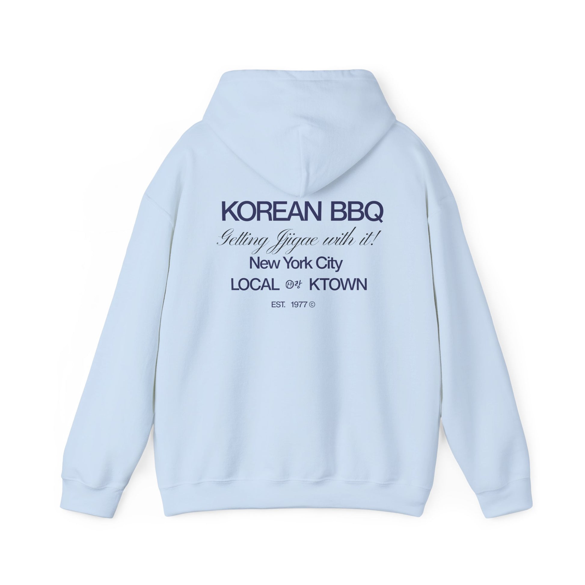 asian-man-wearing-korean-barbecue-hoodie-back-closeup-blue