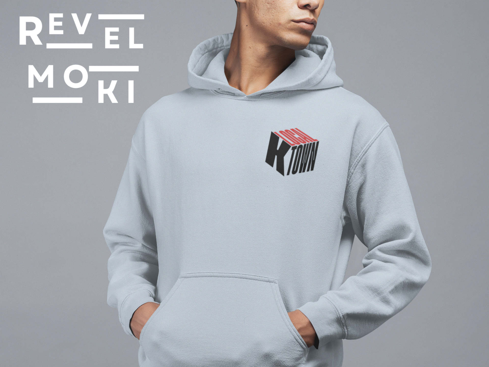 asian-man-wearing-korean-barbecue-hoodie-front-light-blue