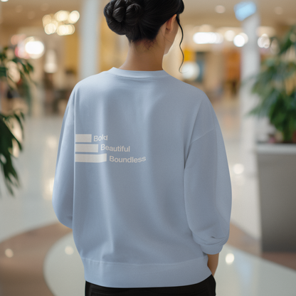 back-of-womans-boundless-light-blue-color-sweatshirt
