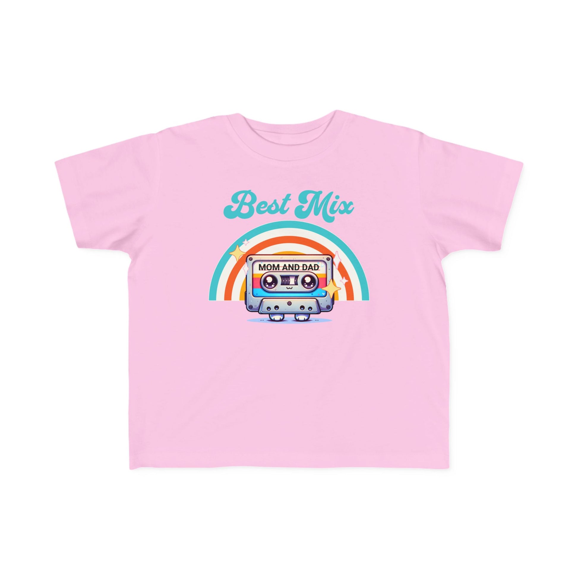 best-mix-of-mom-and-dad-baby-tee-pink