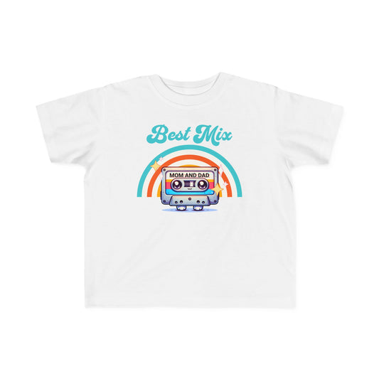 best-mix-of-mom-and-dad-baby-tee-white