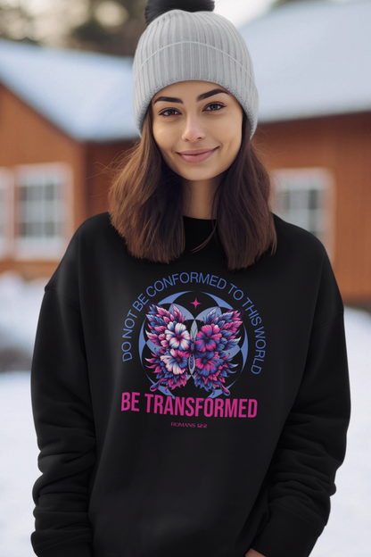 christian-be-transformed-woman-sweatshirt-black