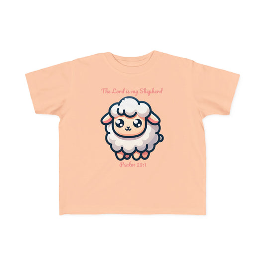 christian-sheep-baby-tee-peach