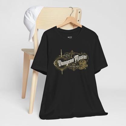 black-t-shirt-with-Dungeon-Master-graphic
