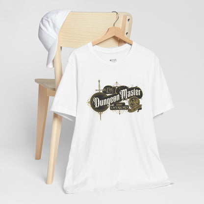 White-t-shirt-with-Dungeon-Master-graphic