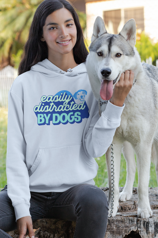 easily-distracted-by-dogs-woman-hoodie-blue