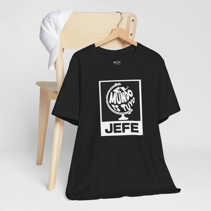 el-mundo-es-tuyo-the-world-is-yours-jefe-brand-latino-graphic-t-shirt-black