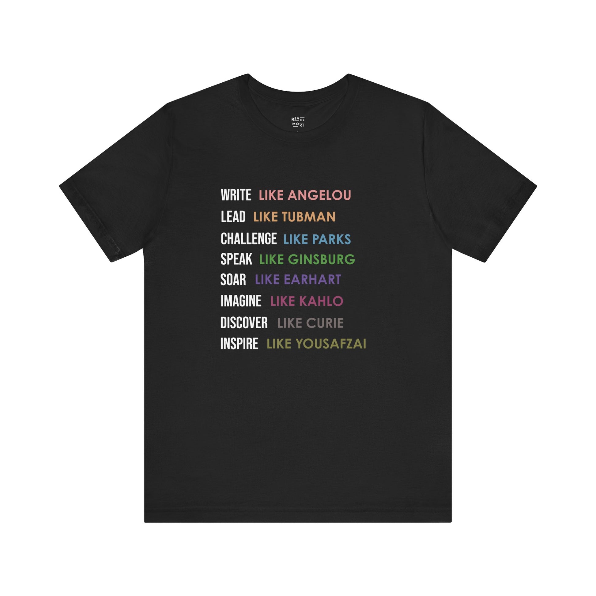 famous-strong-women-woman-tee-closeup-black