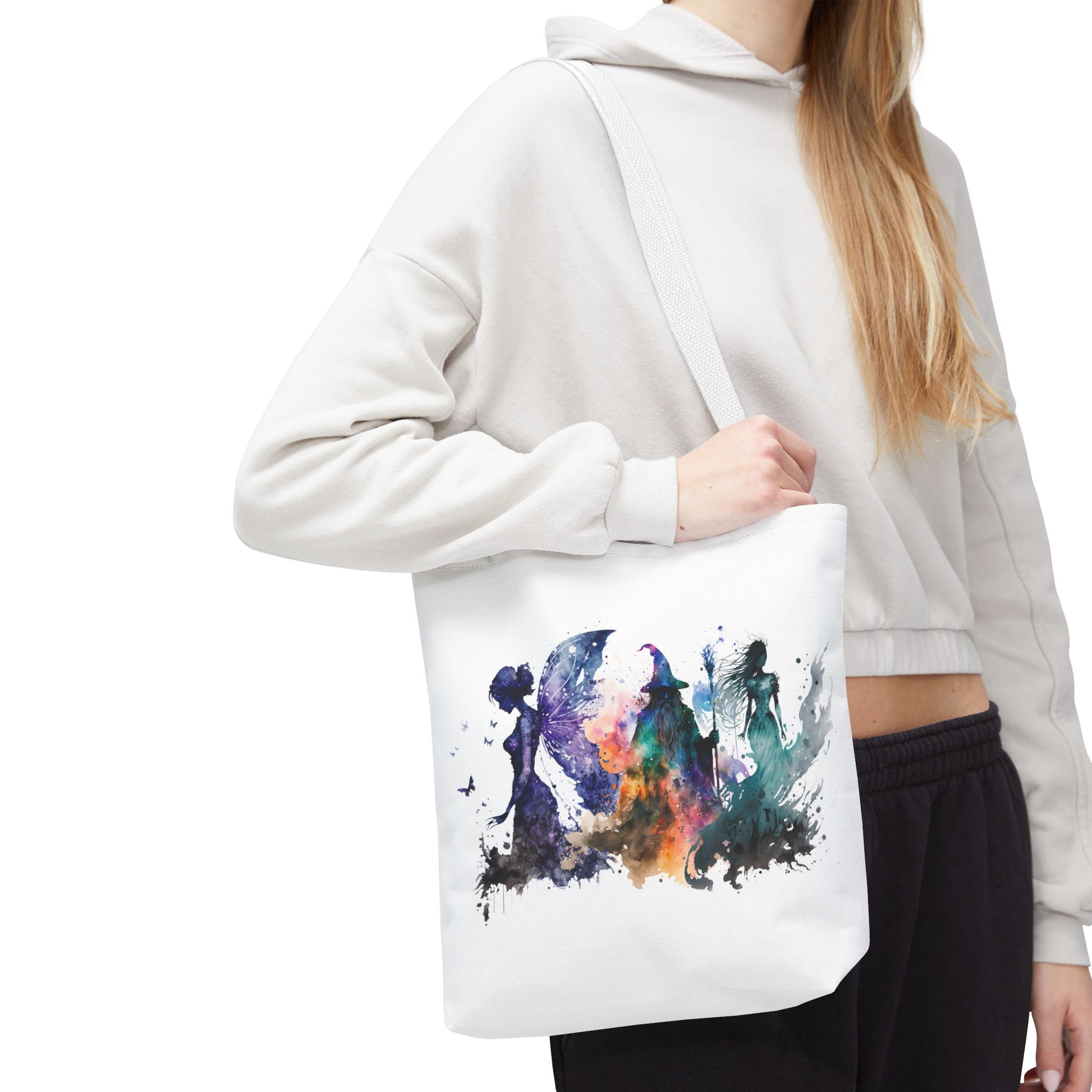 fantasy-watercolor-tote-bag-small-white-handle-closeup