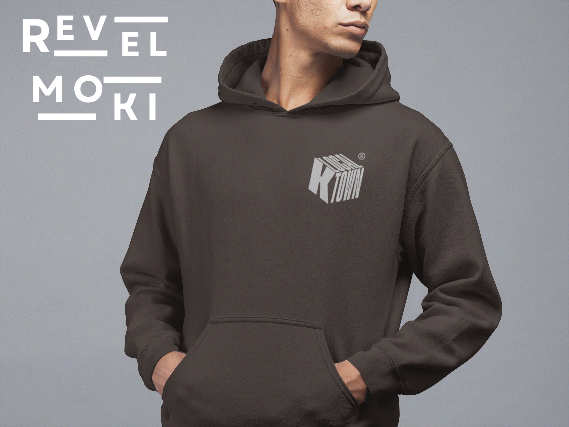 front-hoodie-korean-bbq-dark-chocolate