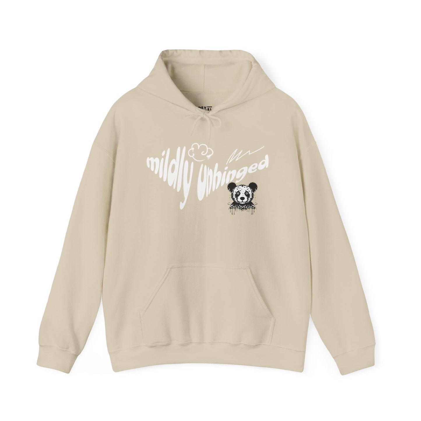 funny-hoodie-that-says-mildly-unhinged-sand