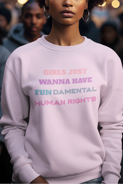 girls-just-wanna-have-fundamental-human-rights-sweatshirt-light-pink