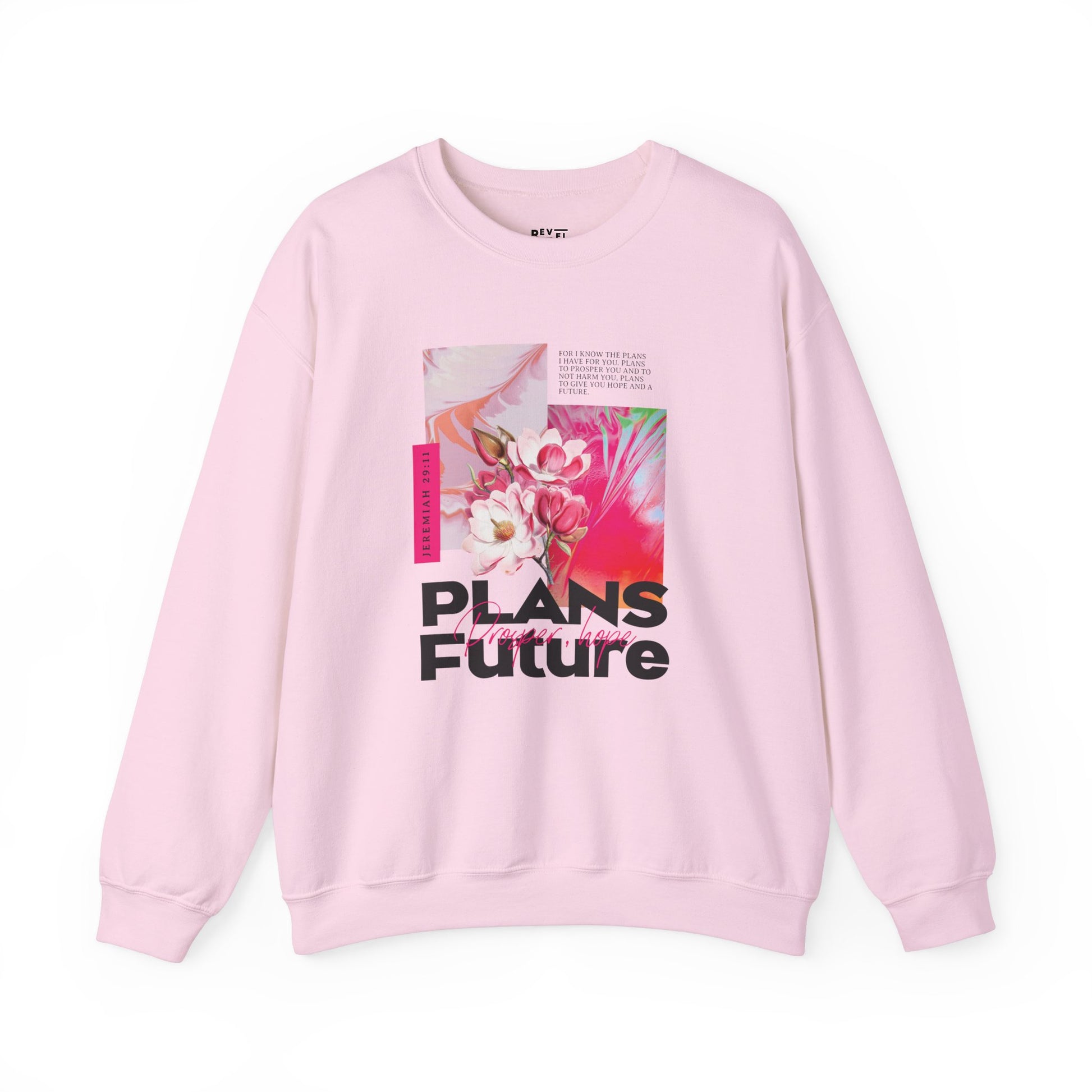 gods-plan-christian-woman-sweatshirt-closeup-pink