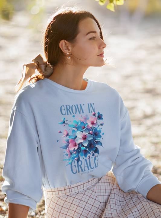 grow-in-grace-christian-woman-sweatshirt-blue