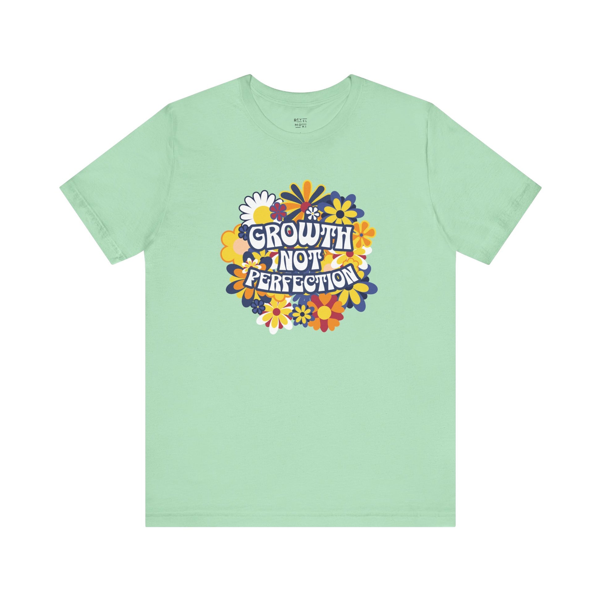 growth-not-perfection-woman-tee-closeup-mint