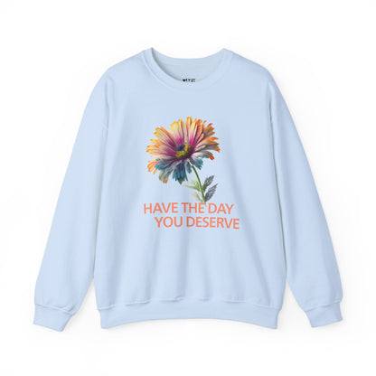 have-the-day-you-deserve-woman-sweatshirt-closeup-blue