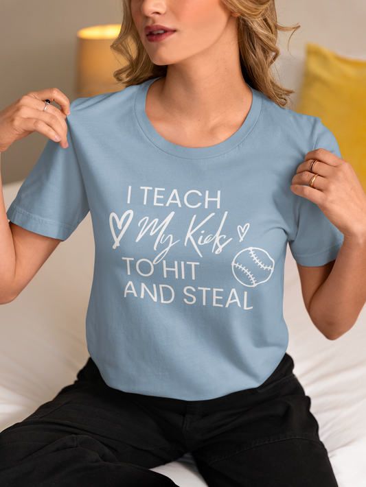 i-teach-my-kids-to-hit-and-steal-baseball-mom-tee-ocean-blue
