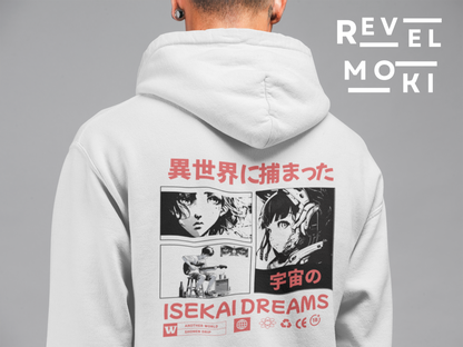 japanese-anime-isekai-graphic-hoodie-back-white