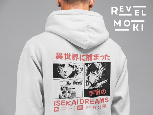 japanese-anime-isekai-graphic-hoodie-back-white