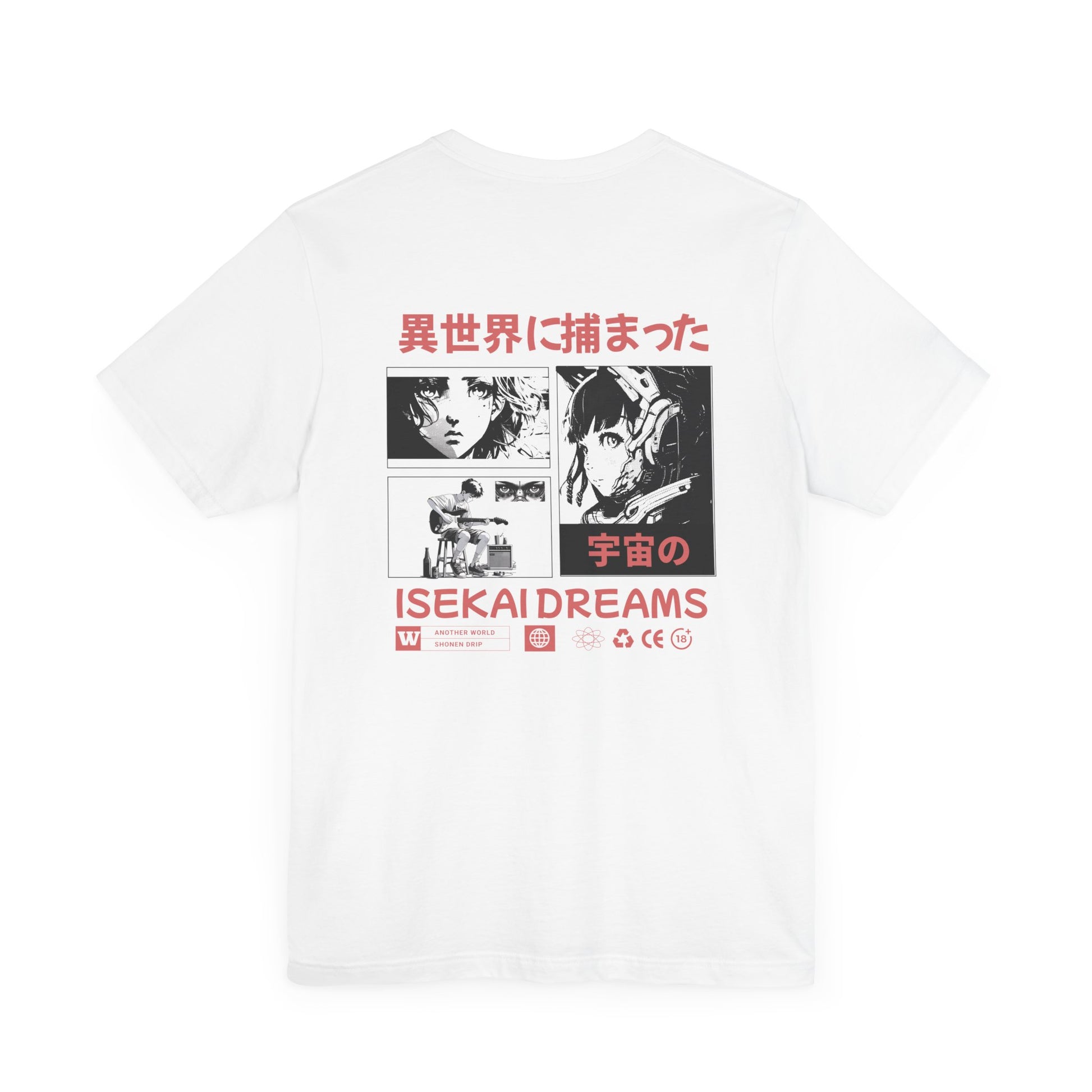 japanese-anime-isekai-graphic-tshirt-back-closeup-white