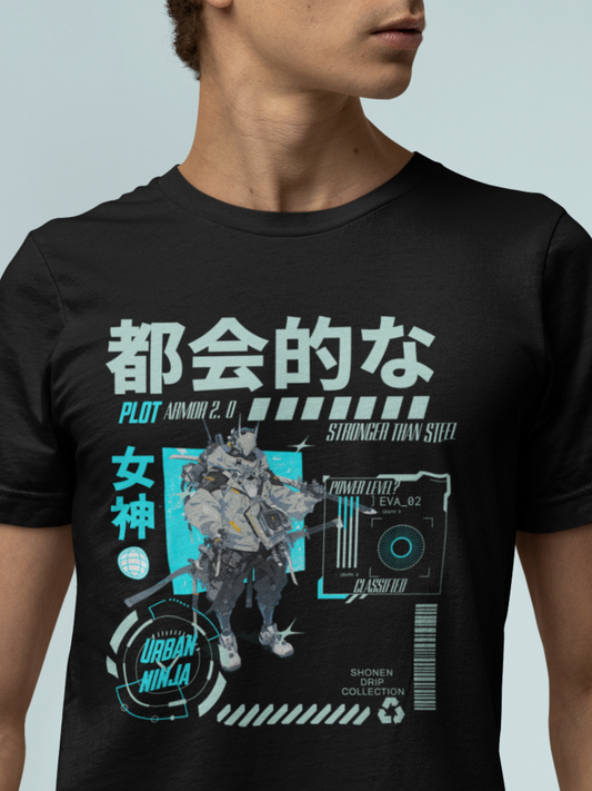 japanese-anime-plot-armor-mens-tshirt-black