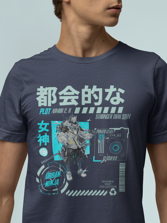 japanese-anime-plot-armor-mens-tshirt-navy