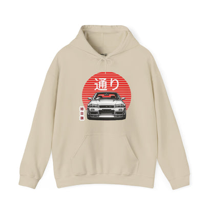 japanese-sun-streetcar-mens-hoodie-closeup-sand