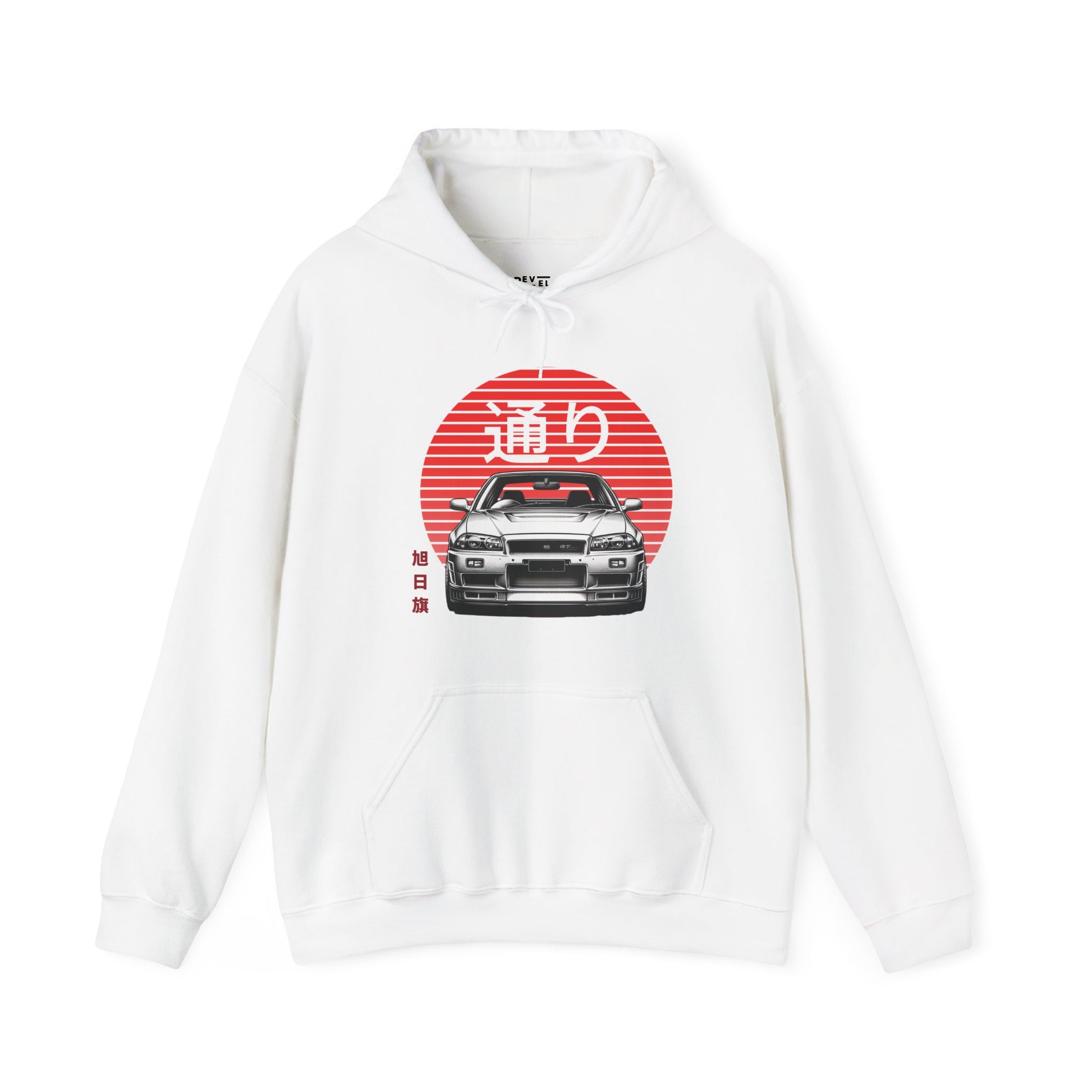 japanese-sun-streetcar-mens-hoodie-closeup-white