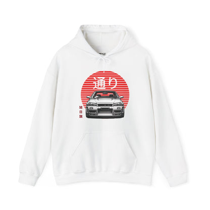 japanese-sun-streetcar-mens-hoodie-closeup-white
