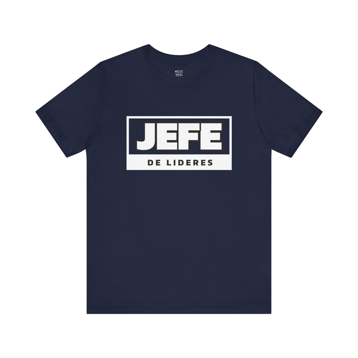 jefe-de-lideres-mens-tshirt-closeup-navy