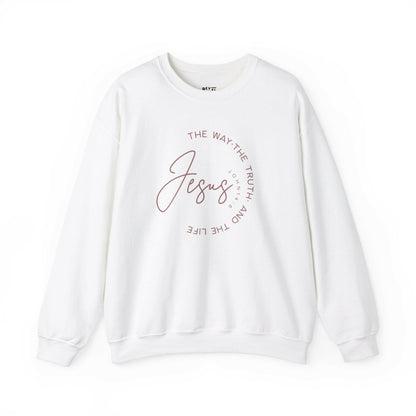 jesus-the-way-the-truth-and-the-life-woman-sweatshirt-closeup-white