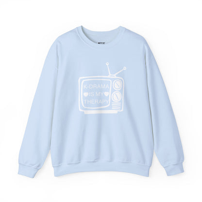 k-drama-therapy-woman-sweatshirt-closeup-blue