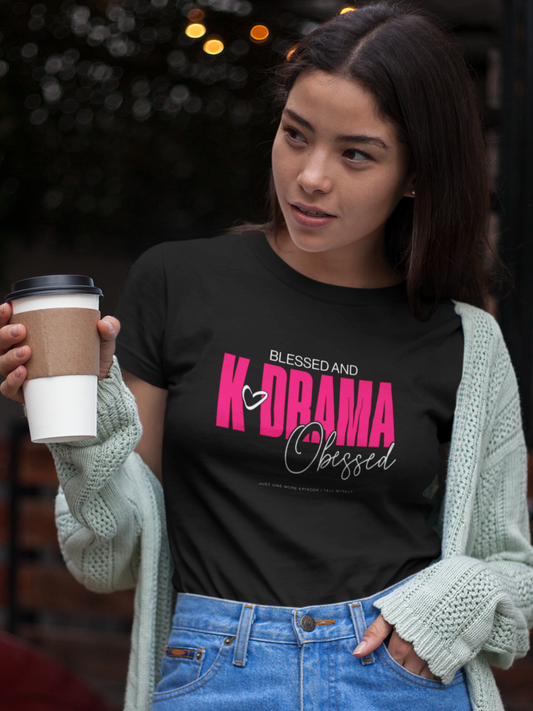 kdrama-obessed-tee-black