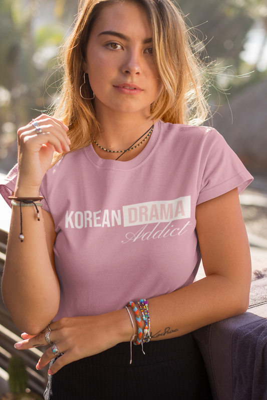 korean-drama-addict-woman-tee-light-pink