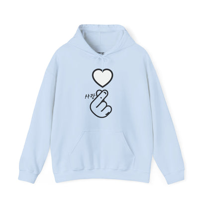 korean-finger-heart-hoodie-closeup-blue