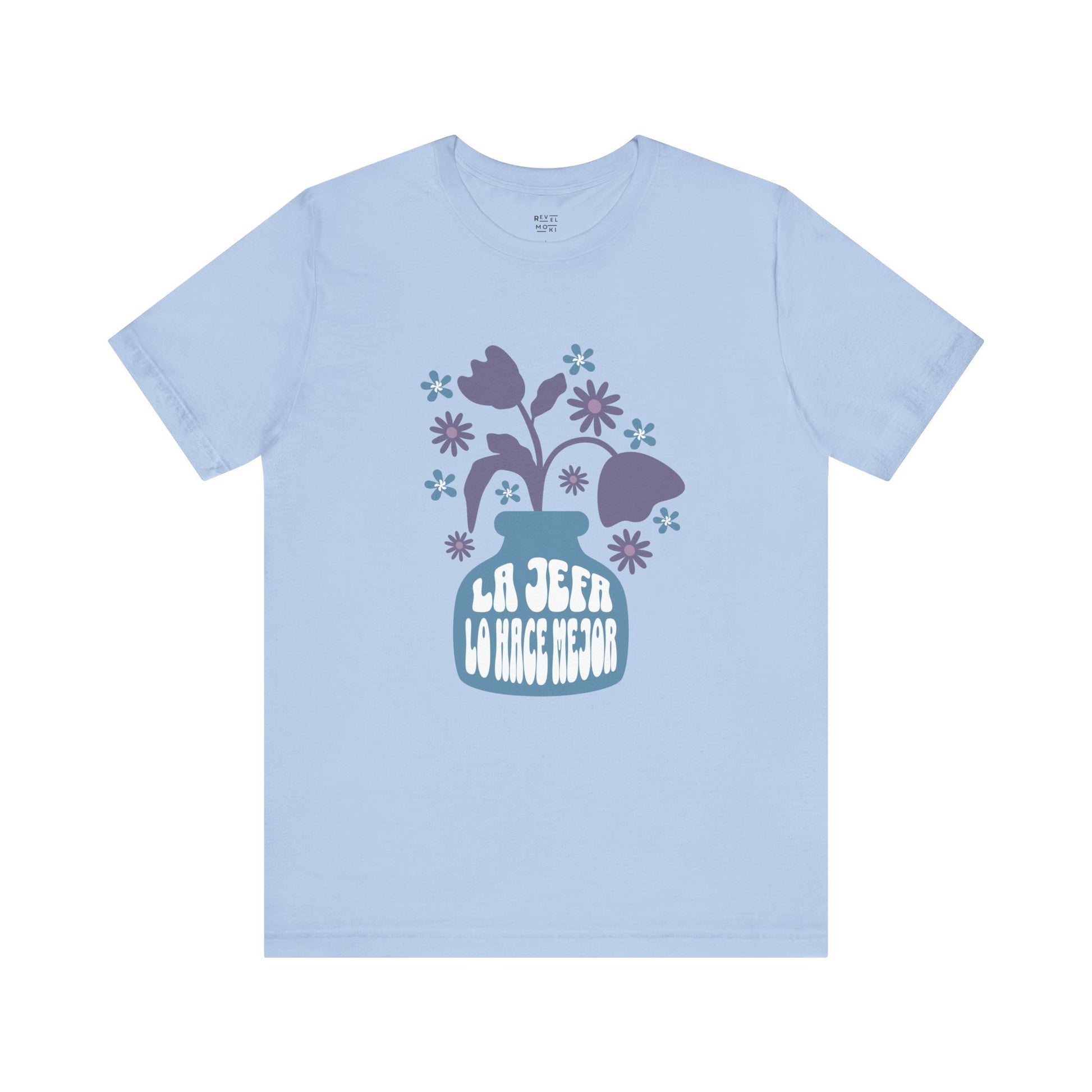 latina-female-boss-do-it-better-woman-tee-closeup-blue