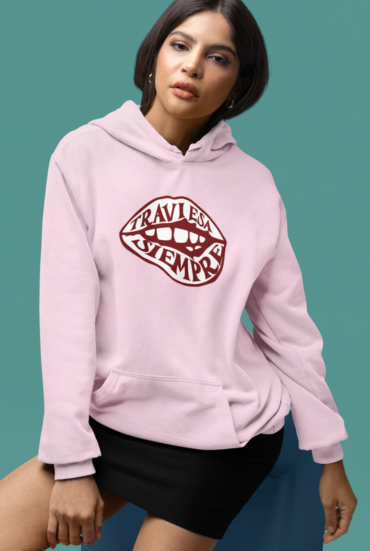 latina-wearing-always-naught-hoodie-pink
