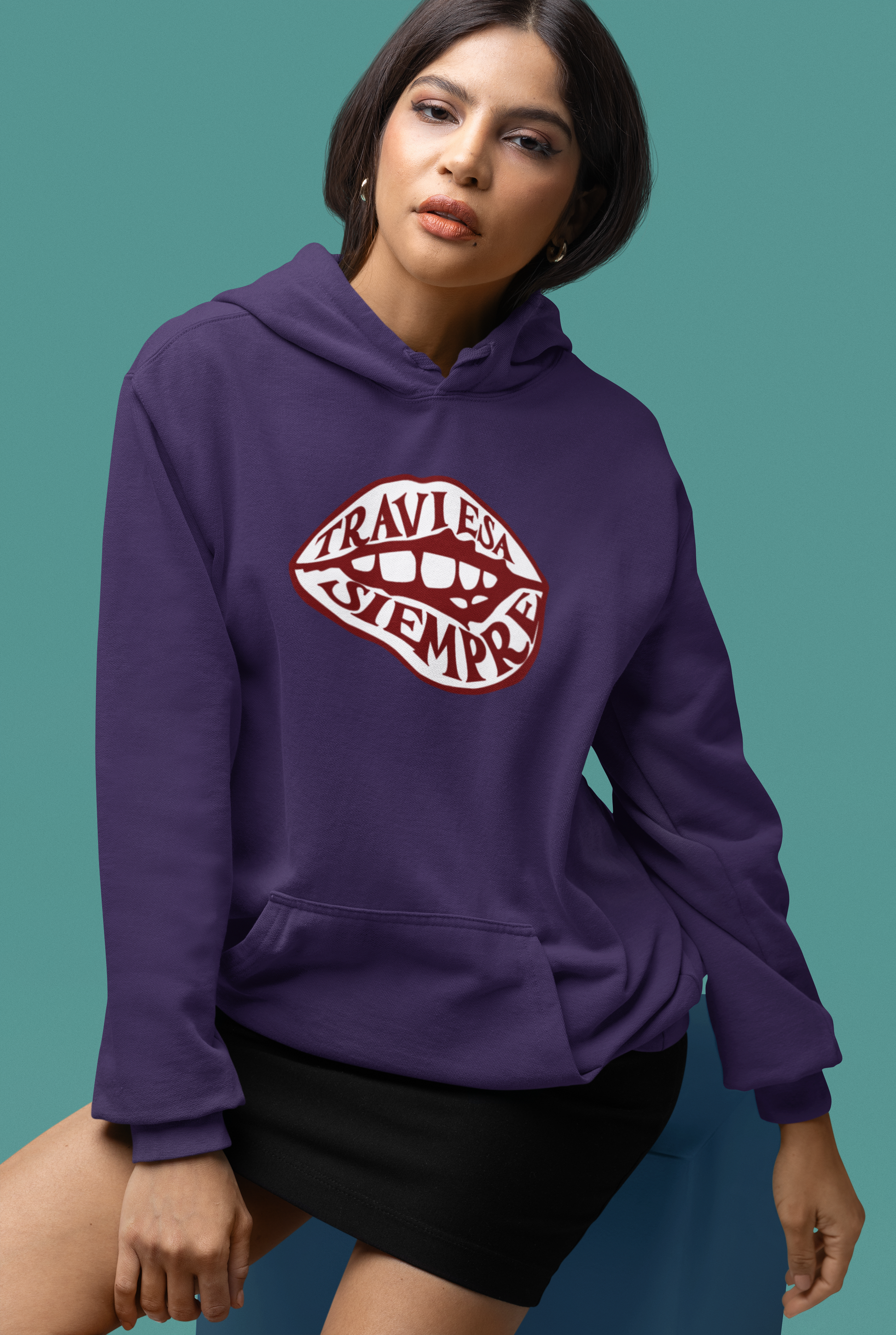 latina-wearing-always-naught-hoodie-purple