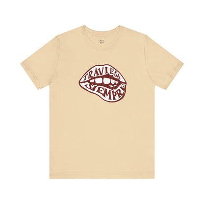 latina-wearing-always-naught-tee-closeup-cream