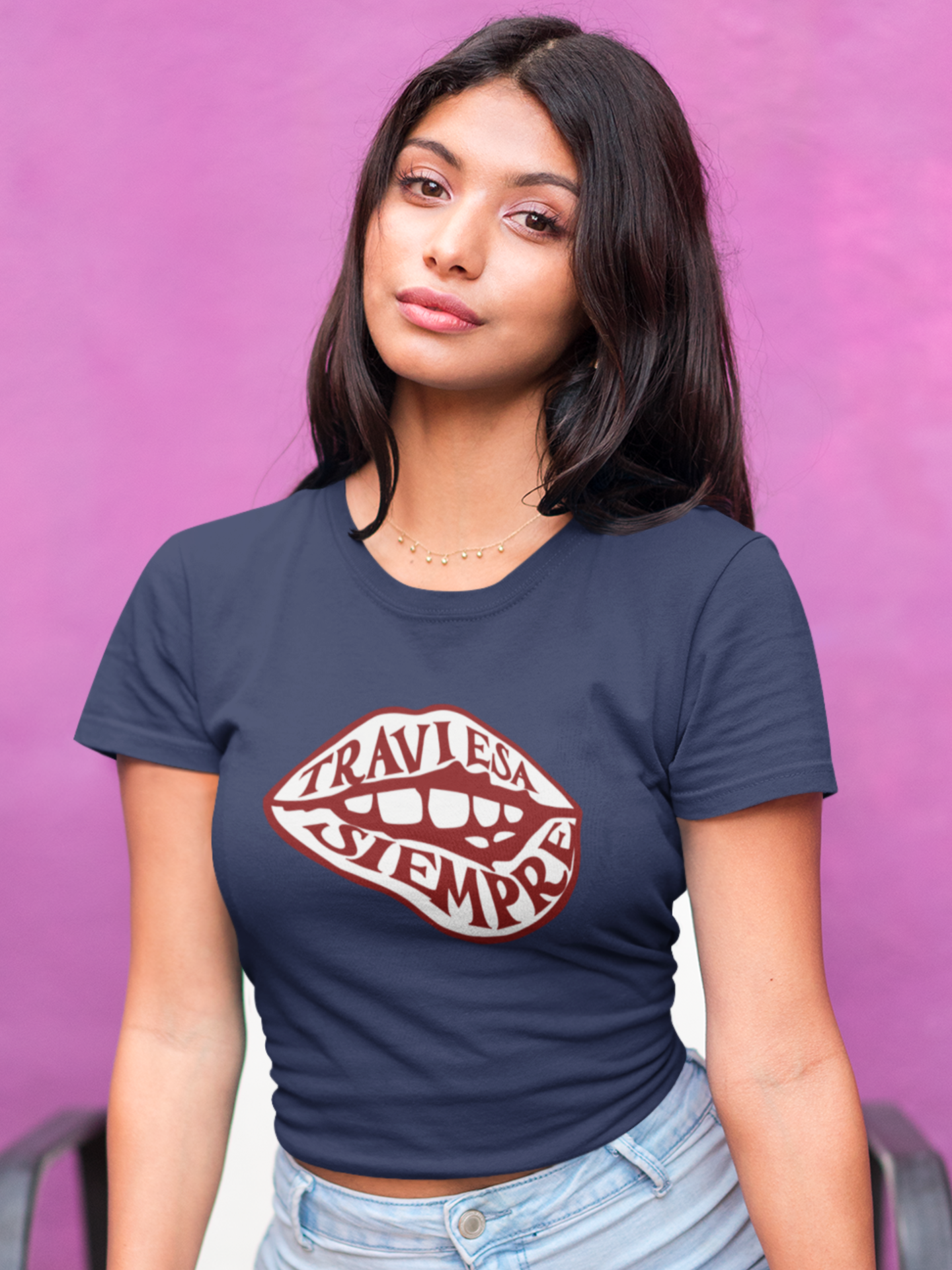 latina-wearing-always-naught-tee-navy