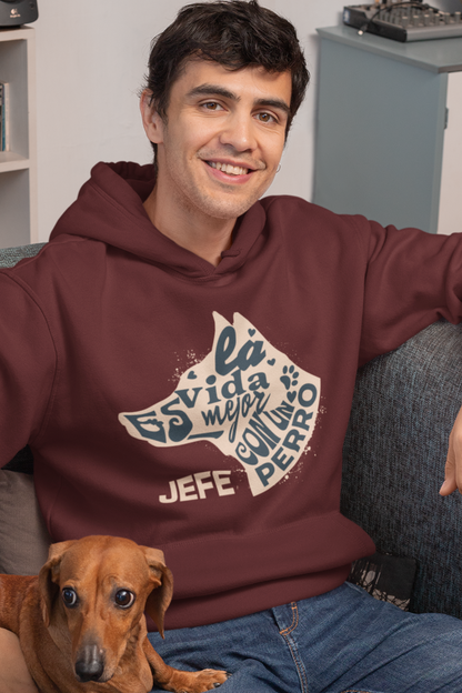 latino-mens-hoodie-life-is-better-with-a-dog-maroon