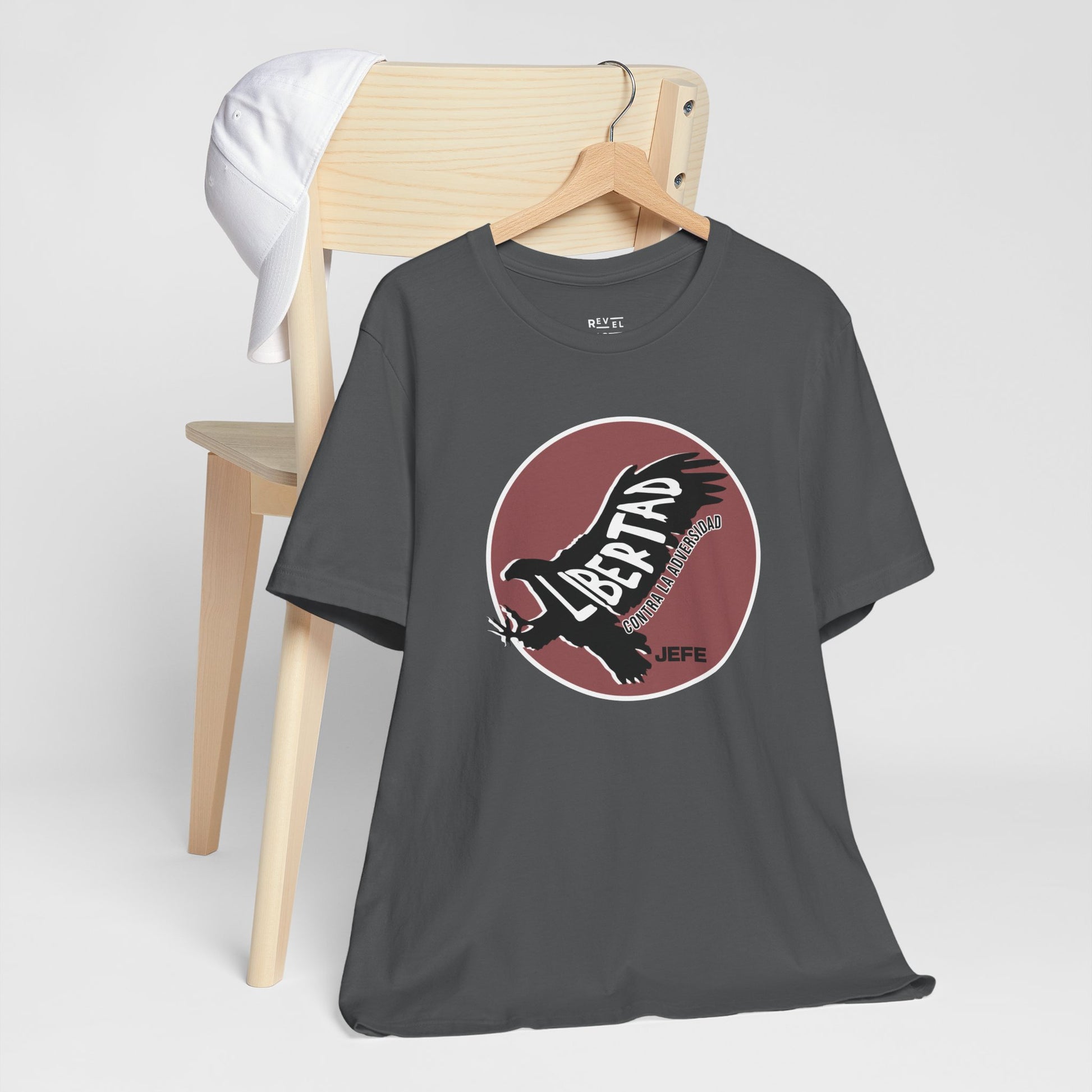 latino-mens-tshirt-freedom-against-adversity-spanish-tee-asphalt-closeup