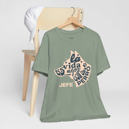 latino-mens-tshirt-life-is-better-with-a-dog-sage-closeup