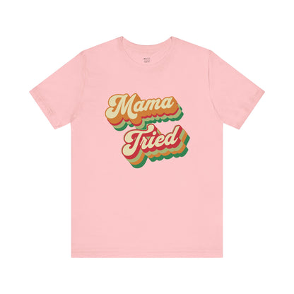 mama-tried-woman-tee-heather-closeup-pink