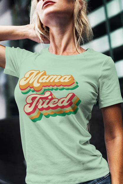 mama-tried-woman-tee-mint