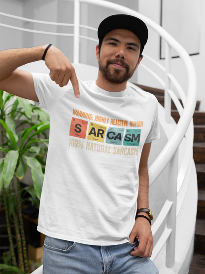 man-wearing-elements-of-sarcasm-funny-t-shirt-color-white
