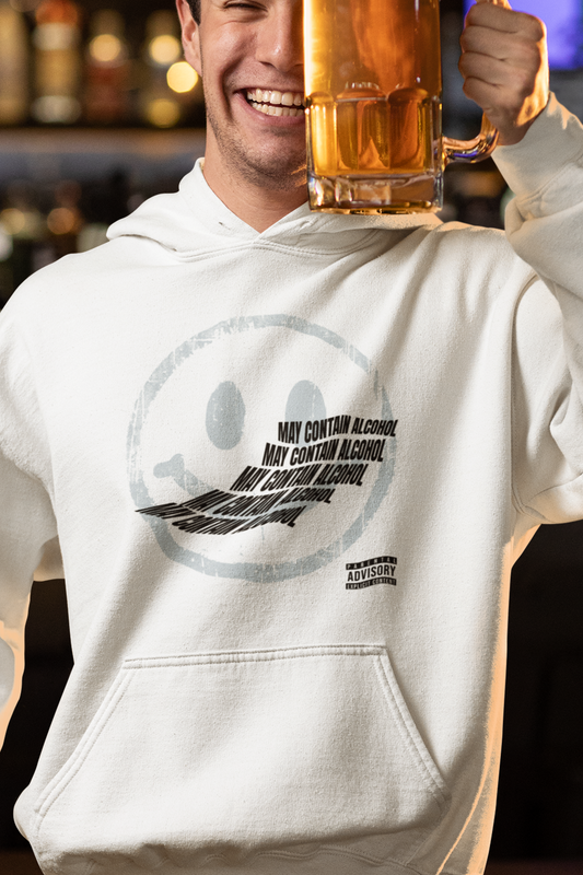 may-contain-alcohol-funny-hoodie-white