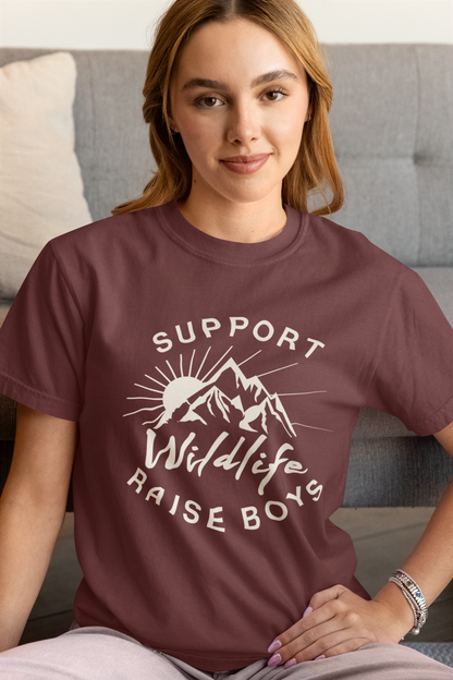 mom-wearing-raise-boys-tee-maroon_2